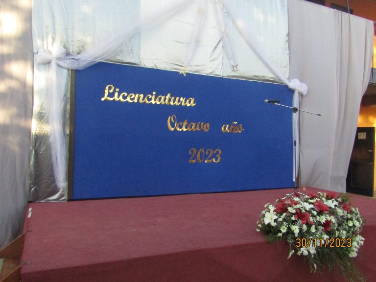 Licenciatura de 8vo año 2023