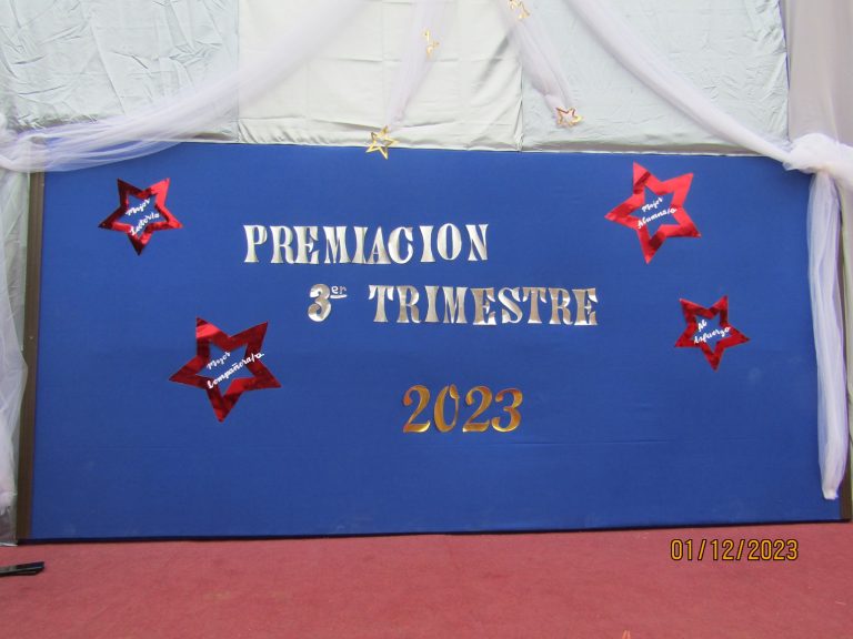 Premiación Tercer Trimestre 2023