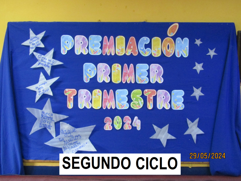 Premiación 1er Trimestre (2do ciclo)