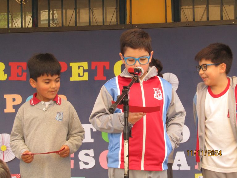 Acto Cívico Semanal: Respeto por el entorno escolar