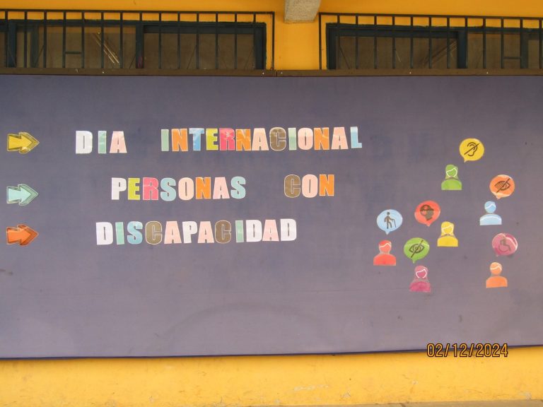 Acto Cívico Semanal: Día Internacional de las personas con discapacidad