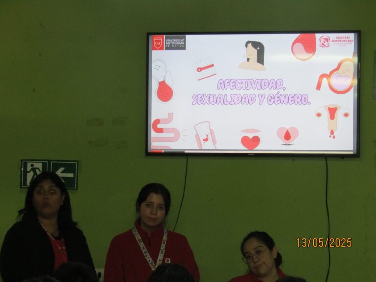 Charla sobre afectividad, sexualidad y género