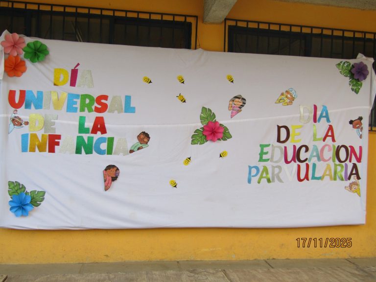Acto Cívico: Día Universal de la Infancia – Día de la Educación Parvularia
