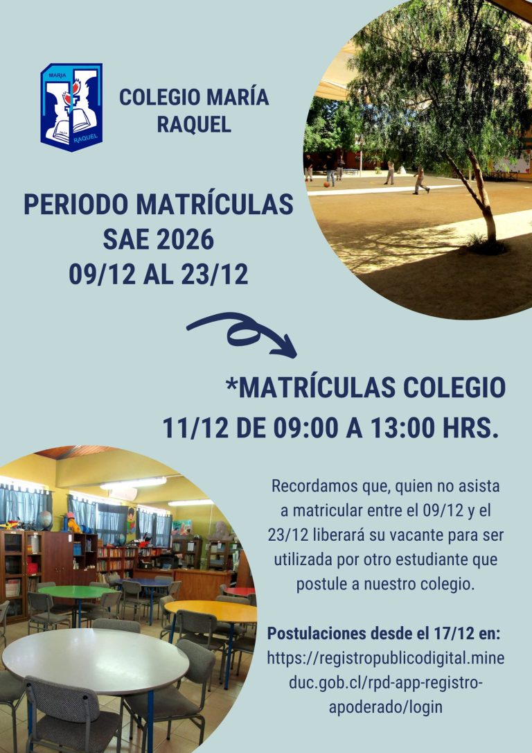 Periodo Matriculas – SAE 2026