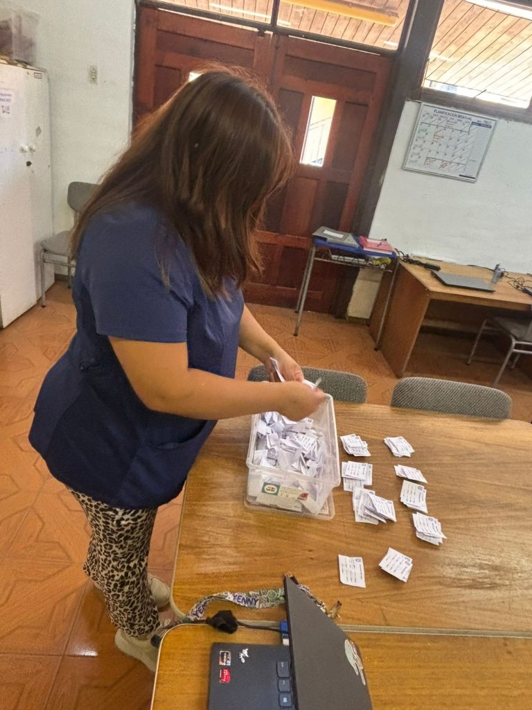 Conteo de votos Centro General de Alumnos