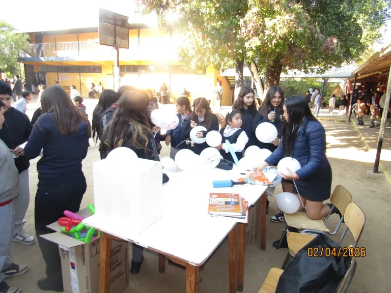 Venta de globos – 8° básico
